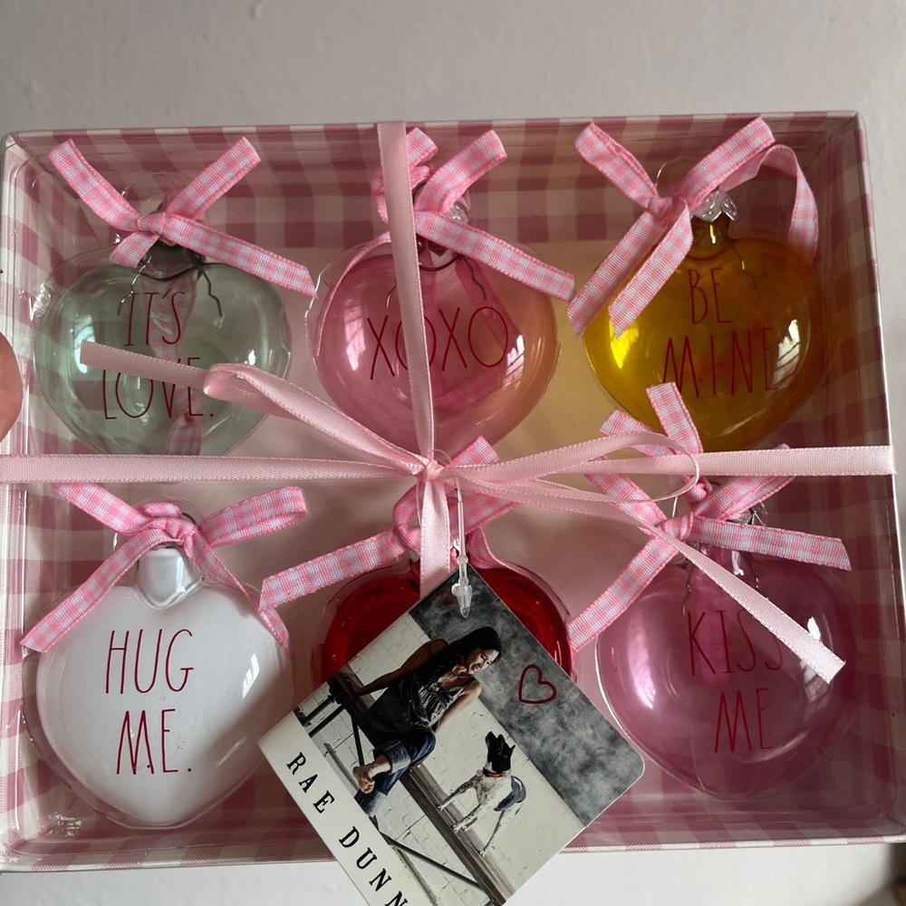Rae Dunn Valentine’s Day Ornaments